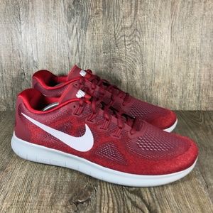Nike Free RN 2017 'Team Red' Men's Size 11.5
